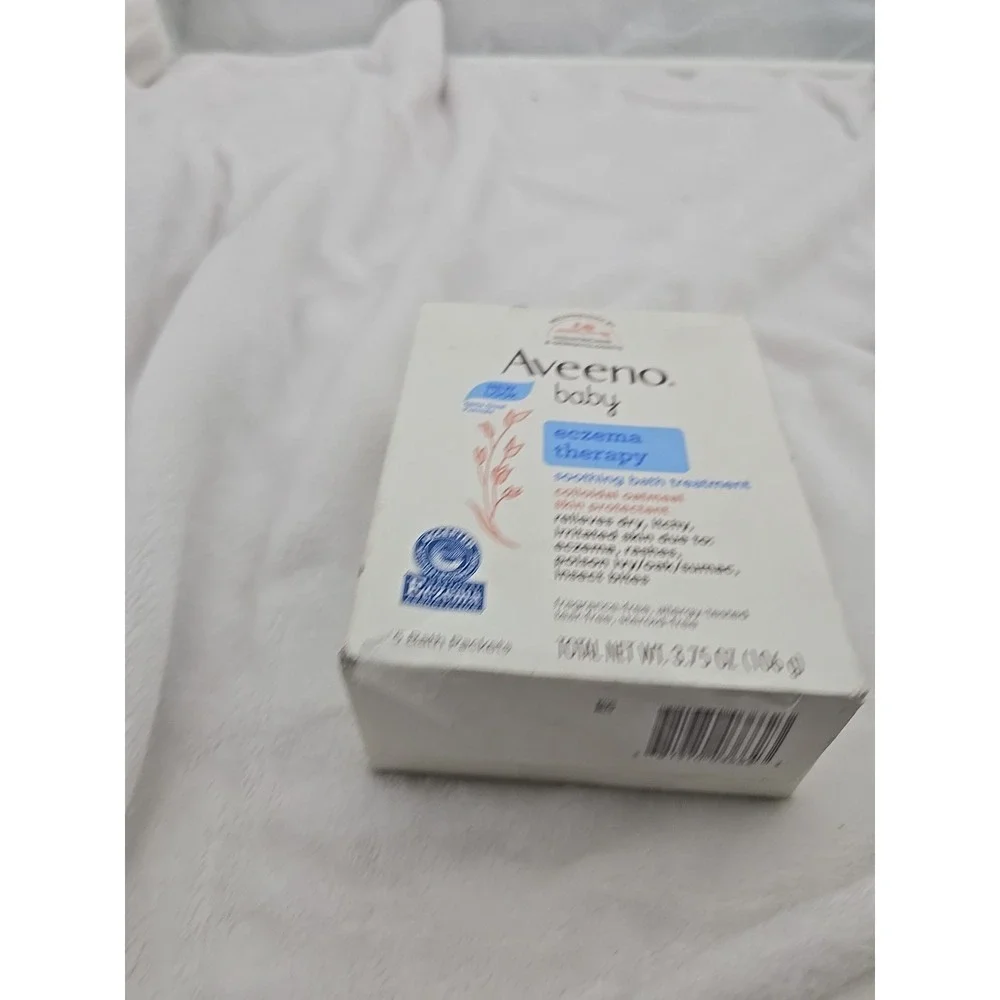Aveeno Baby Eczema Therapy Soothing Baby Bath‎ Treatment 5 Count  3.75 Oz